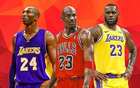 美媒排NBA历史25大巨星：乔丹、詹姆斯、科比、库里前四
