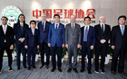 足协主席宋凯与国际足联秘书长在京会面