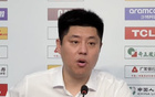 潘江：确实看到与强队间的差距，作为主帅我敢于承担输球责任